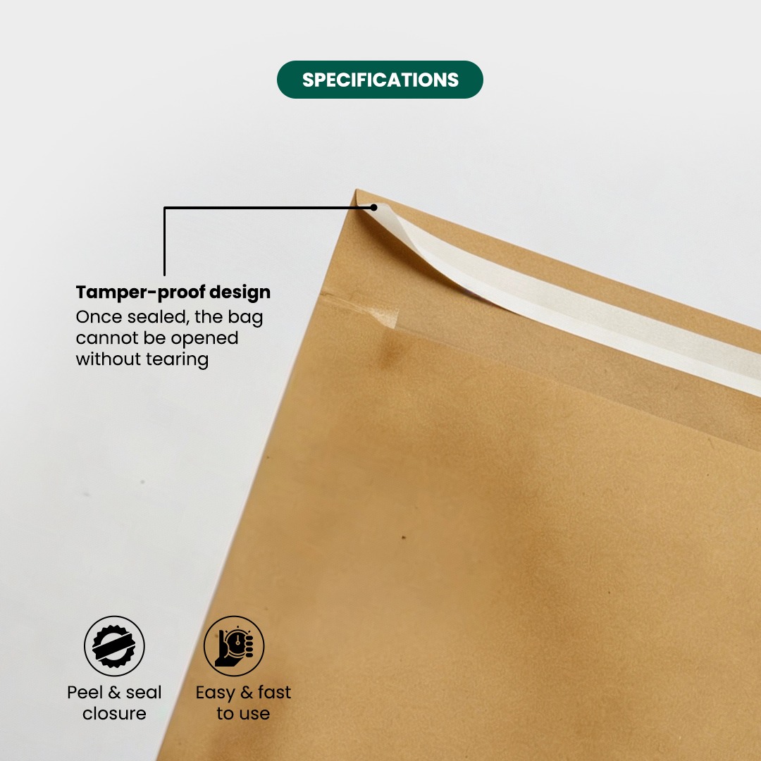 Kraft Paper Mailer Envelopes (Not Printed) 3