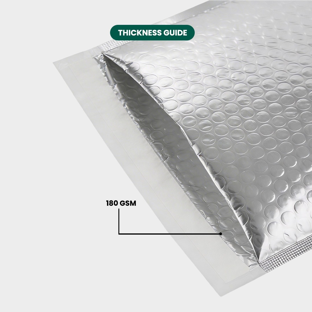 Silver Bubble Poly Bags (Not Printed) 5