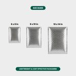 Silver Bubble Poly Bags (Not Printed) 2