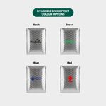 Custom Silver Bubble Poly Bags 3