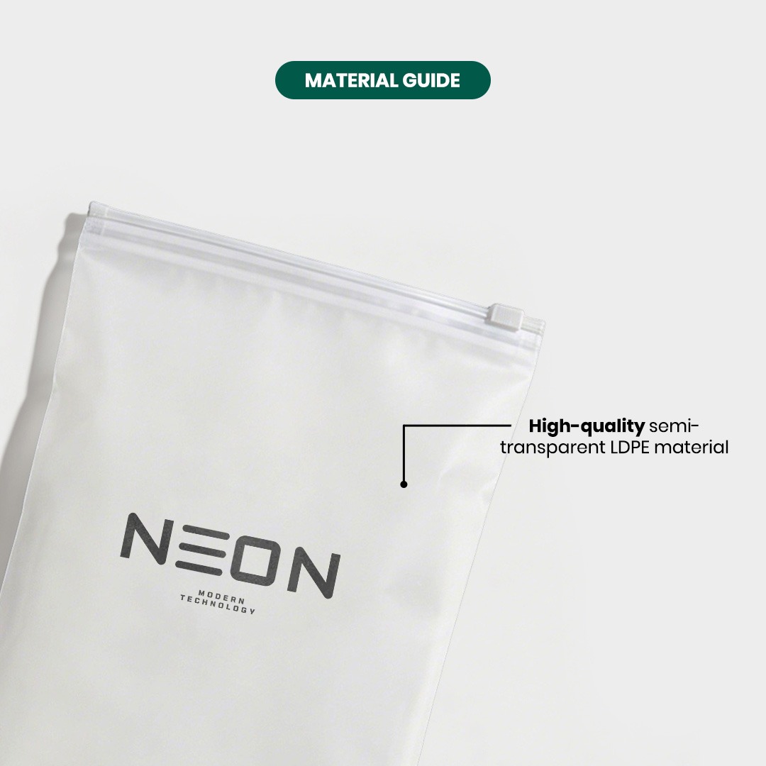 Custom Frosted Zipper Bags 3