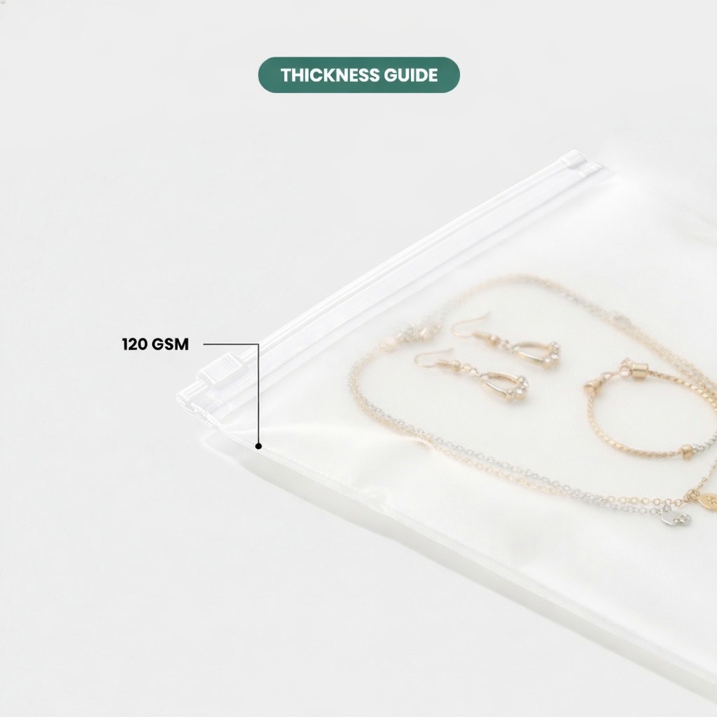 Frosted Zipper Bags (Not Printed) 5