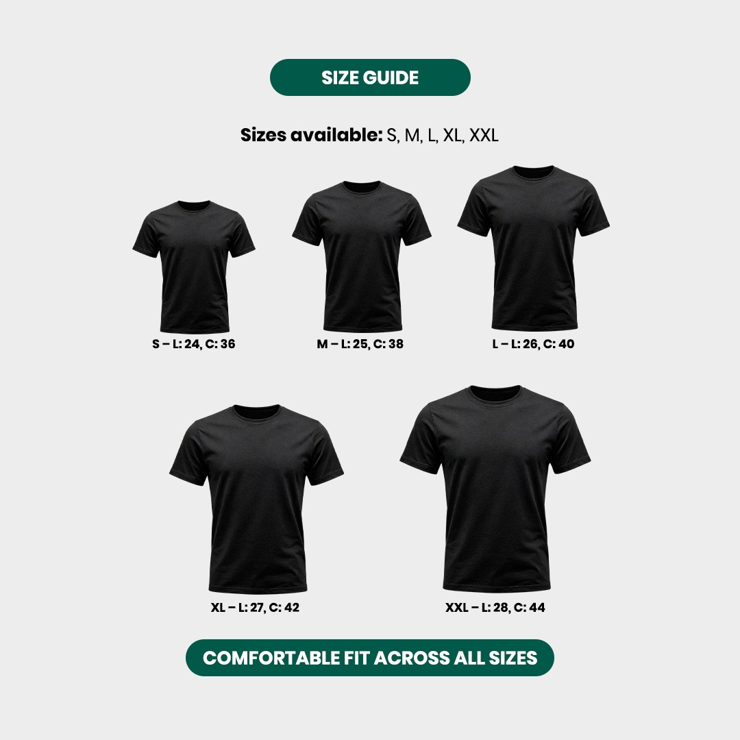 Round Neck T-shirt (Not Printed) 4