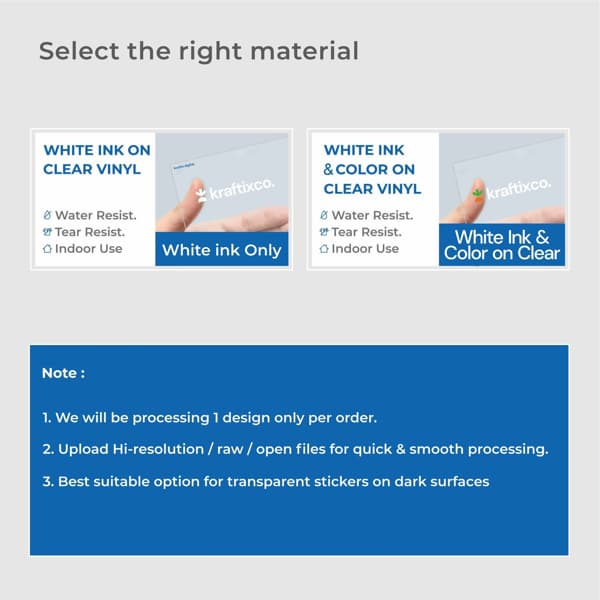 Transparent White-Ink Labels (Packed F&B) 2