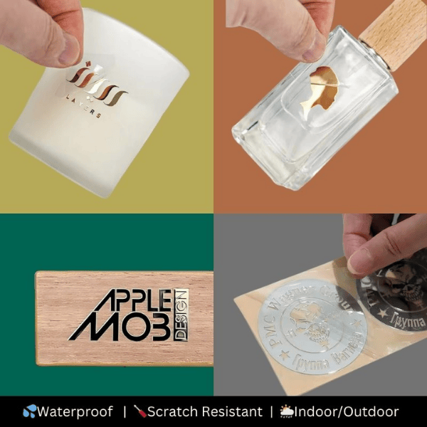 Metal Stickers – Luxury Custom Label 5