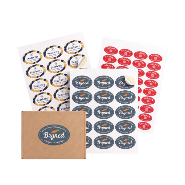 Oval Stickers 1