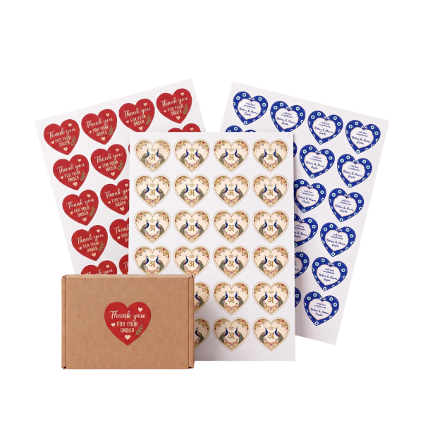 Heart Shape Stickers 1