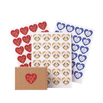 Heart Shape Stickers 1